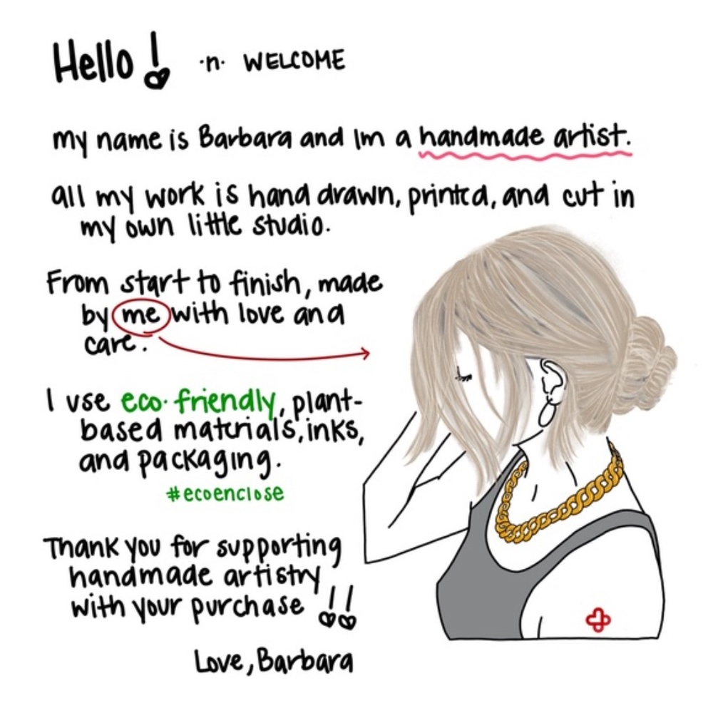 LB002 NOTE CARDS Thank You for Being A Part of My Growth Journey  [Price Firm] - Picture 3 of 6